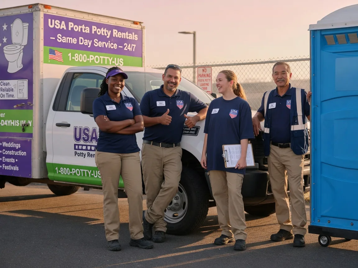 Porta Potty Rental company in Monroe, VA